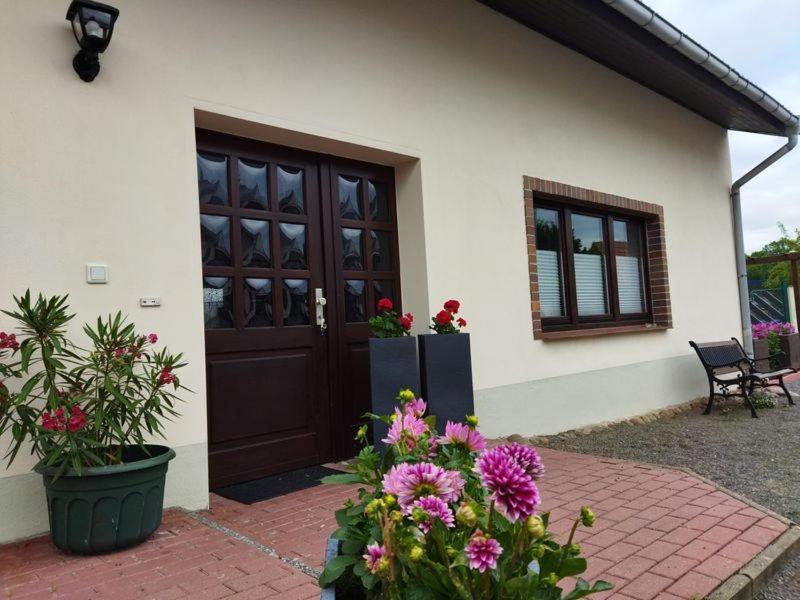 Ferienwohnung Familie Pohle in Lübbenau OT Ragow Exterior foto